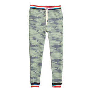 Pantalones Deportivos de Hombre con Cordón y Estampado de Camuflaje, Corte Regular, Pierna Recta, Ropa Deportiva de Alta Calidad, Estilo Urbano - Product Image 1