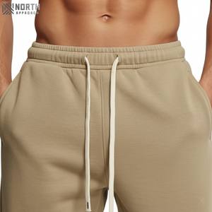 Custom Logo Casual 350gsm Ladies Pants 100% Cotton Fleece Loose Sweatpants For Womens Work <b>Trousers</b> <b>Winter</b> <b>Trousers</b> <b>Men</b> - Product Image 5