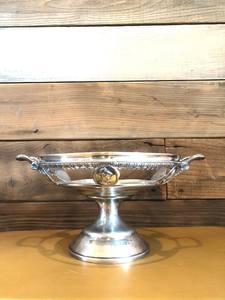 แท่นวางขนมชุบทองทรงกลมขนาดต่างๆแท่นวางเค้กดีไซน์วินเทจโลหะ - Product Image 6