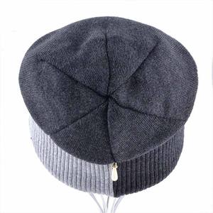 Bonnet d'hiver chaud en tricot pour hommes Logo personnalisé 2025 Nouvelle arrivée Vente en gros Bonnet brodé Bonnets - Product Image 5