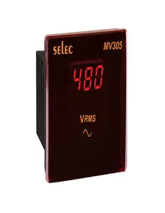 Selec Digital voltmeter with LED display MV305