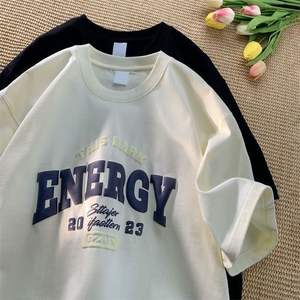 OEM 100% algodón sólido para camisetas de manga corta cuello redondo secado rápido logotipo personalizado ajuste regular para ropa de hombre - Product Image 4