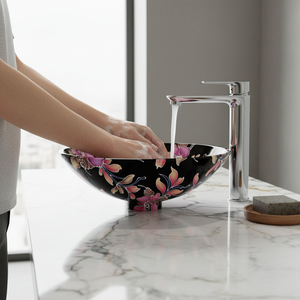 Lavabo de Metal hecho a mano de forma redonda europea de lujo, diseño de encimera de baño, fregadero de mesa, Fábrica de recipientes de arte al por mayor - Product Image 4
