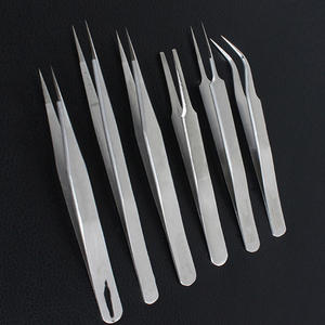 Pince à épiler en acier de haute précision anti-acide RHINO RH du Japon pour la réparation de composants de téléphone, de montre et de bijoux, outil manuel - Product Image 1