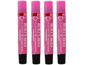 Burt's Bees Lip Shimmer Fraise, 0,09 once, lot de 4 - Product Image 1