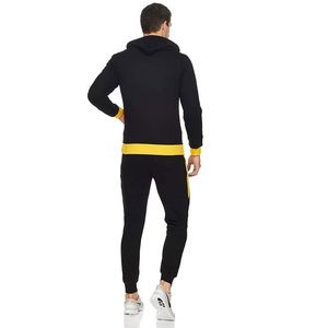 Hiver Streetwear Fleece 2 Piece Set Men Tracksuits Pockets Long Pants and Hoodie Jogging Suits For Men - Product Image 3