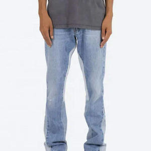 Nuevos pantalones vaqueros de mezclilla para hombre a la moda, pantalones vaqueros informales ajustados de peso pesado, opciones de talla grande para hombre 2025 - Product Image 5