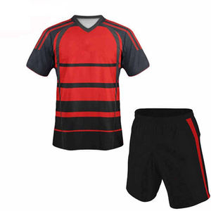 Maillot de rugby désodorisant professionnel personnalisé de la meilleure qualité, confortable et respirant, uniforme de rugby pour hommes, logo personnalisé Oem - Product Image 6