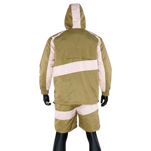 Ensemble court coupe décontractée en nylon respirant coupe-vent de haute qualité pour homme, couleur unie, pour l'été 2027 - Product Image 4