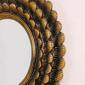 Miroir mural sans cadre de qualité supérieure en verre avec design simple pour salon, bureau à domicile, intérieur, miroir longue durée - Product Image 3