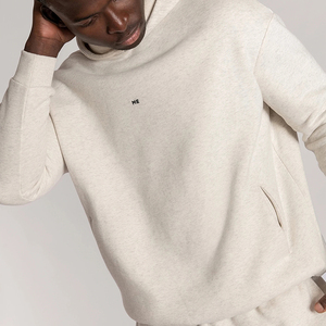 ชุดวอร์มสำหรับผู้ชายเสื้อสวมหัวทรงโอเวอร์ไซส์โอเวอร์ไซส์โลโก้ออกแบบได้ตามต้องการ - Product Image 5