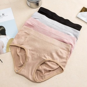 Faja Moldeadora Reductora Transpirable Sin Costuras para Mujer, Bragas Moldeadoras de Lona con Decoración de Perlas y Agujeros, Tipo Slip - Product Image 6