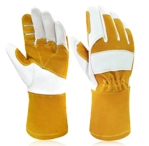 Guantes de Trabajo Industriales de Cuero Premium Antideslizantes Resistentes al Calor Personalizados para Invierno Cálidos para Soldadura - Product Image 1