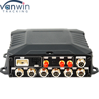 DVR mobile 1080p 4-CH avec HDH 4G GPS Wifi pour le système de conduite de sécurité de surveillance de camion de taxi d'autobus