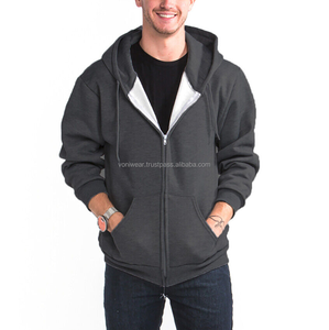 Veste à capuche à fermeture éclair pour homme, sweat-shirt en coton à fermeture éclair, avec design personnalisé, nouveauté, hiver, 2023 - Product Image 2
