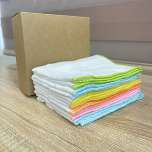 Vietnam OEM/DM 25*35cm haute qualité 100% coton serviette de cuisine couleur unie séchage rapide et hypoallergénique écologique à faible quantité minimale de commande - Product Image 1