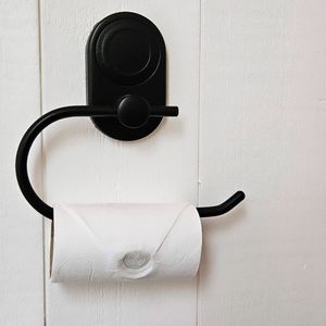 Porte-papier toilette en fer minimaliste moderne pour des solutions d'organisation de salle de bain contemporaines avec la meilleure qualité - Product Image 6