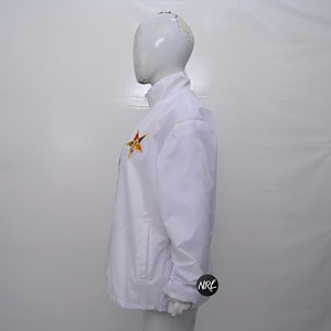 Pantalon de motard décontracté à rayures latérales pour la course à pied coupe-vent unisexe OES respirant OEM imperméable à fermeture éclair pour entraîneurs - Product Image 4