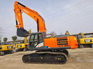 Excavadora de Roca Pesada ZX350H de 35 Toneladas, Excavadora Hidráulica de Orugas con Cucharón de Roca de 1,38 M3 para Proyectos de Canteras y Minería - Product Image 6