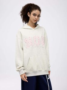 Sudaderas con capucha gráficas de gran tamaño para mujer Y2k flor bordado número estampado Sudadera con capucha pulóver Sudadera con capucha Unisex - Product Image 6