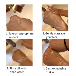 Gel Nettoyant Visage Doux Marque Blanche 120ml pour Hommes – Blanchissant, Hydratant, Anti-Acné, Anti-Rides, Non Testé sur les Animaux - Product Image 4