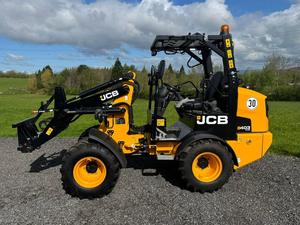 Livraison gratuite JCB 403 Plus Stage 5 chargeuse sur pneus compacte homologuée CE EPA avec chargeur frontal - Product Image 2