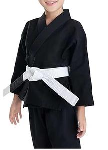 Alta calidad 100% algodón niños Jiu Jitsu MMA Grappling Wear cómodo niños Jiu Jitsu Gi trajes para Artes Marciales Taekwondo Set - Product Image 3