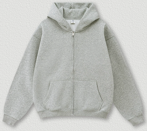 Fabricants de sweats à capuche à fermeture éclair intégrale pour hommes, de haute qualité, personnalisés, en gros, avec impression et broderie, pour vêtements personnalisés - Product Image 4