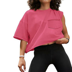 Mujeres Crop Tank Tops Camisetas Tops Primavera Verano Ropa O Cuello Blusas Sexy Casual Crop Tops para mujeres - Product Image 1