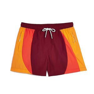 Shorts de Baño Ecológicos de Diseño Personalizado, Cintura Media, Estampado Sólido, Precio Bajo, Servicio OEM para Hombre, Más Vendidos - Product Image 1