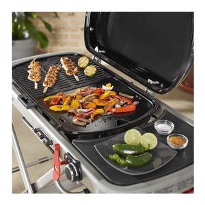 Plancha de Hierro Fundido Weber Traveler (34.5x32cm) Negra 7034 para Aventuras al Aire Libre, Planchas y Sartenes para Asar - Product Image 2