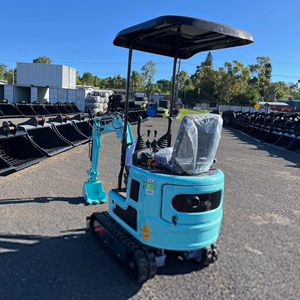 Excavatrice sur chenilles EPA en bon état, 1,8 tonne, mini, avec moteur Huade PLC, engrenage à haut rendement, en vente - Product Image 1