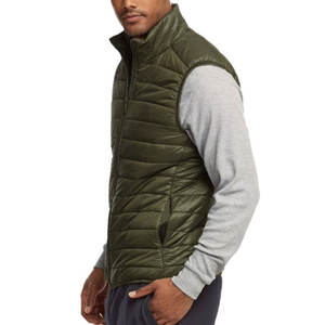 Top Trending 2024 Ligero Packable Warm Puffer Gilet Chaleco para hombres Repeler el agua Warm Comfort Fill Puffer Gilet Chaleco - Product Image 3