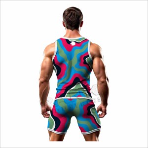 Conjuntos de Rash Guard para Hombre 2026 MMA: Ropa de Lucha Personalizada con Sublimación Completa - Product Image 3