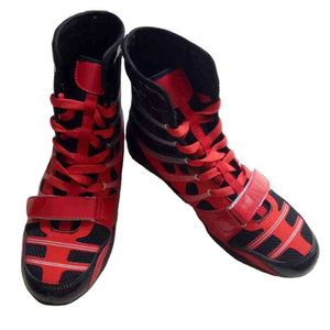 รองเท้าบูตหนังสำหรับเล่นกีฬาออกแบบได้เองดีไซน์ใหม่รองเท้าบ็อกซิ่งระดับมืออาชีพ GAL-BW-BB-F55-06ยกกระชับมือ - Product Image 6