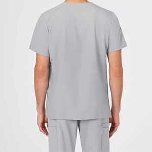 Tenues médicales unisexes en tissu tissé, ensembles médicaux, vêtements de travail, tenues d'hôpital, tenues de magasin d'animaux, tenues de travail pour femmes et hommes, style médecin - Product Image 4