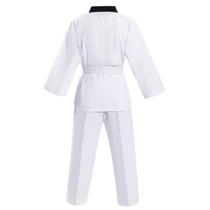 2025 precio al por mayor uniforme de Taekwondo venta directa de fábrica uniforme de Taekwondo de algodón personalizado duradero con personalización - Product Image 5