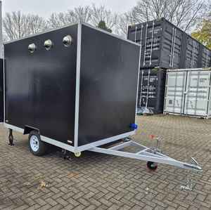Remorque alimentaire mobile de 10 pieds, remorque de restauration mobile avec intérieur en acier inoxydable - Product Image 2