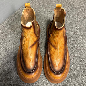 Zapatos Formales de Cuero Vacuno para Hombre, Estilo Casual de Negocios, Calzado de Vestir Premium con Suela Resistente al Desgaste para el Trabajo Diario - Product Image 2