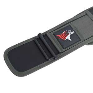 เข็มขัดยกน้ำหนักแบบล็อกเร็ว4นิ้วเข็มขัดพยุงหลังสำหรับออกกำลังกาย - Product Image 3