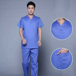 Pantalones quirúrgicos de manga corta Unisex de secado rápido, uniforme médico transpirable para enfermeras, médicos, Hospital, clínica - Product Image 4