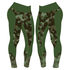 Vente en gros de leggings taille haute pour femmes avec logo personnalisé en spandex/polyester respirant pour emballage personnalisable - Product Image 5