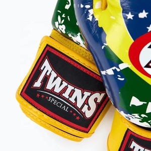 Professional Custom Printed Twins Boxing Gloves Top Quality Gloves Fighting Gears Custom Design & Logo Muay Thai Boxing Gloves - Product Image 5