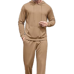 Ensemble survêtement en coton lourd de haute qualité, pantalon de survêtement et sweat-shirt, survêtement personnalisé pour homme, 100% coton - Product Image 3