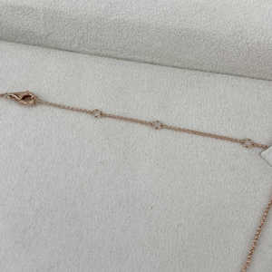 Elegante Marquesa IGI certificado VVS laboratorio cultivado diamante 14K oro sólido flor COLLAR COLGANTE joyería fina para mujeres de la India - Product Image 3