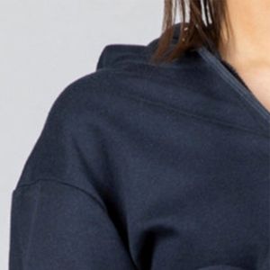 Nueva venta al por mayor de algodón con capucha de color azul marino pakistaní con colores personalizados y bordado al mejor precio gran oferta Sudadera con capucha unisex - Product Image 2