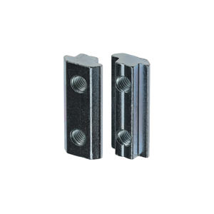 40*40 ou 45*45 Largeur de fente <span class=keywords><strong>10</strong></span> Profilé en aluminium industriel à glissière Double écrou à rainure en T 19.7X10.5mm M8 - Product Image 3