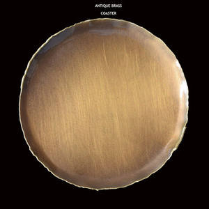 Posavasos Redondo Clásico de Latón para Uso en Hogar, Hotel y Restaurante - Decoración Ecológica Resistente al Calor - Product Image 2