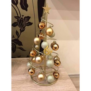 Ornements de Noël en gros Design moderne Père Noël suspendu boîte personnalisée emballée flocon de neige ornements suspendus de Noël - Product Image 5