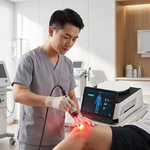 Dispositivo <span class=keywords><strong>de</strong></span> <span class=keywords><strong>Terapia</strong></span> Profesional PHOMED Curelight Clase IV para Recuperación Deportiva, Alivio del Dolor <span class=keywords><strong>de</strong></span> <span class=keywords><strong>Rodilla</strong></span> y Fisioterapia - Product Image 3